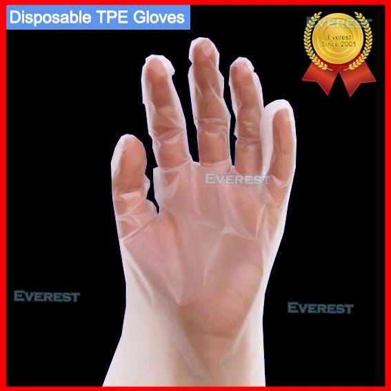 Disposable Cuff PE Ai/Ob Shoulder Length Long Sleeve Arm Long Plastic Pairpacking Polyethylene Clear TPE/LDPE/Poly/Vinyl/CPE/HDPE/PVC/PE Disposable Glove