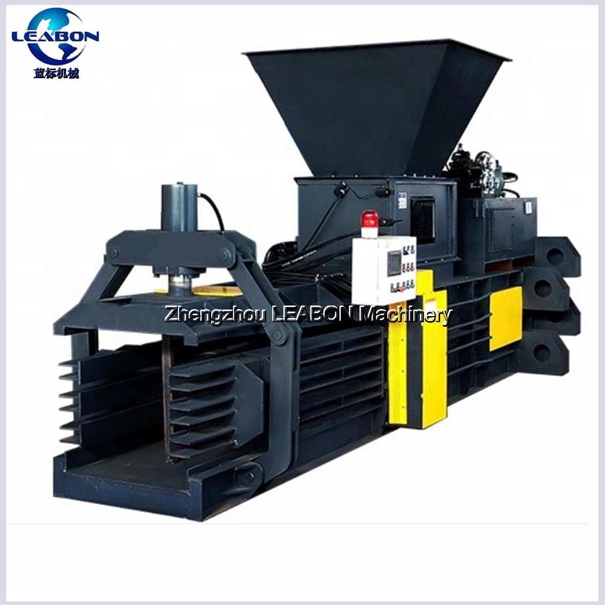 Horizontal Automatic Hydraulic Abaca Fiber Baling Machine Wood Fiber Baler