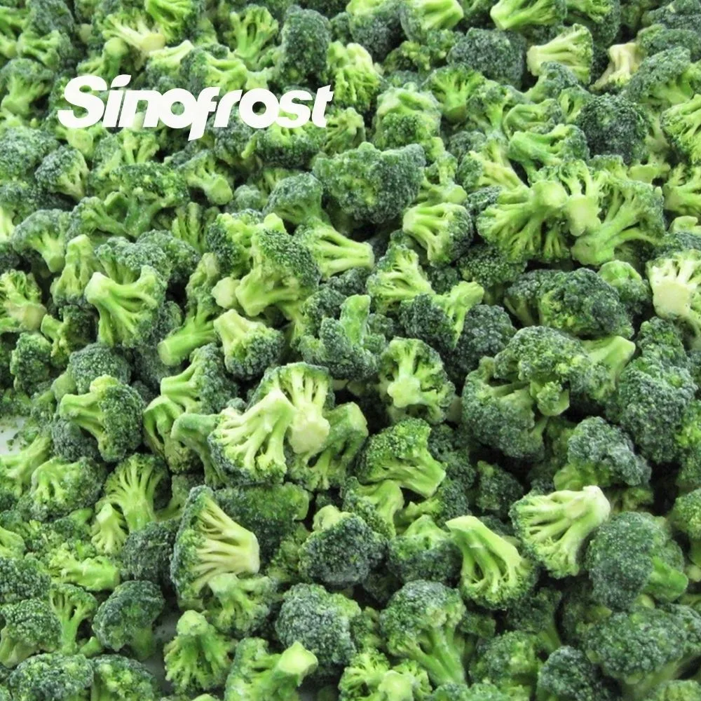 Brc/Sedex/Halal Certified, IQF Frozen Broccoli, Wholesale/Supplier Bulk Supplier, 10-20/20-40/30-50/40-60mm, Florets/Cuts/Nuggets/Spears, IQF Frozen Broccoli for Horeca