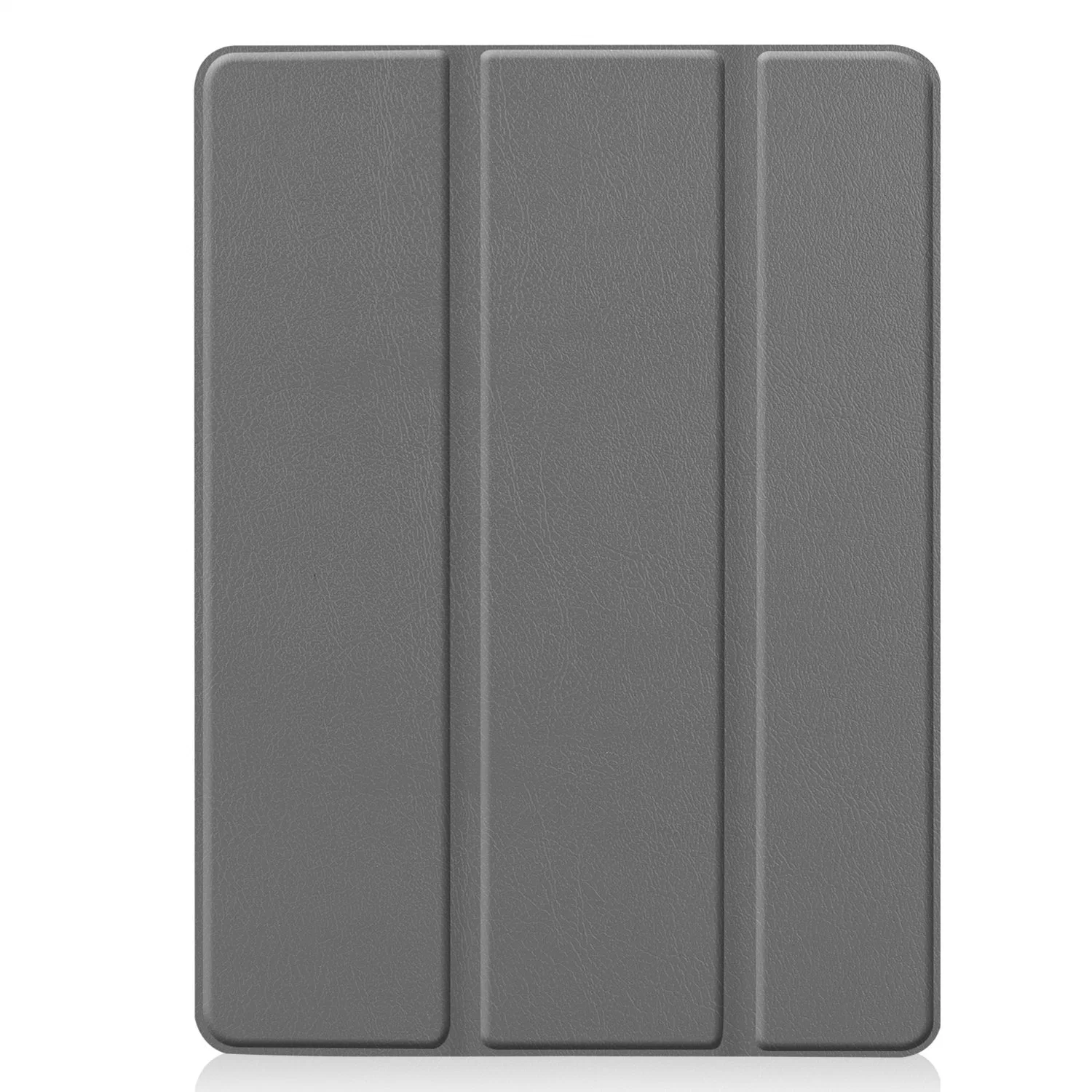 Tri-Fold Caster Back Cover TPU Tablet Case with Pen Slot for iPad 10.2