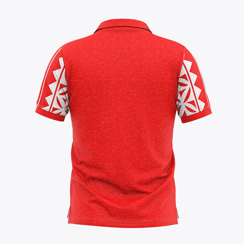 Custom Sublimation Plain Polo T-Shirt Restaurant Uniform Men Two Tone Polo Shirts