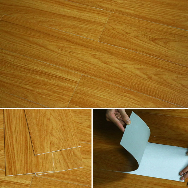 Plastic Flooring Tile Luxury Vinyl Dry Back Lvt Flooring Self Adhesive Floor Tiles