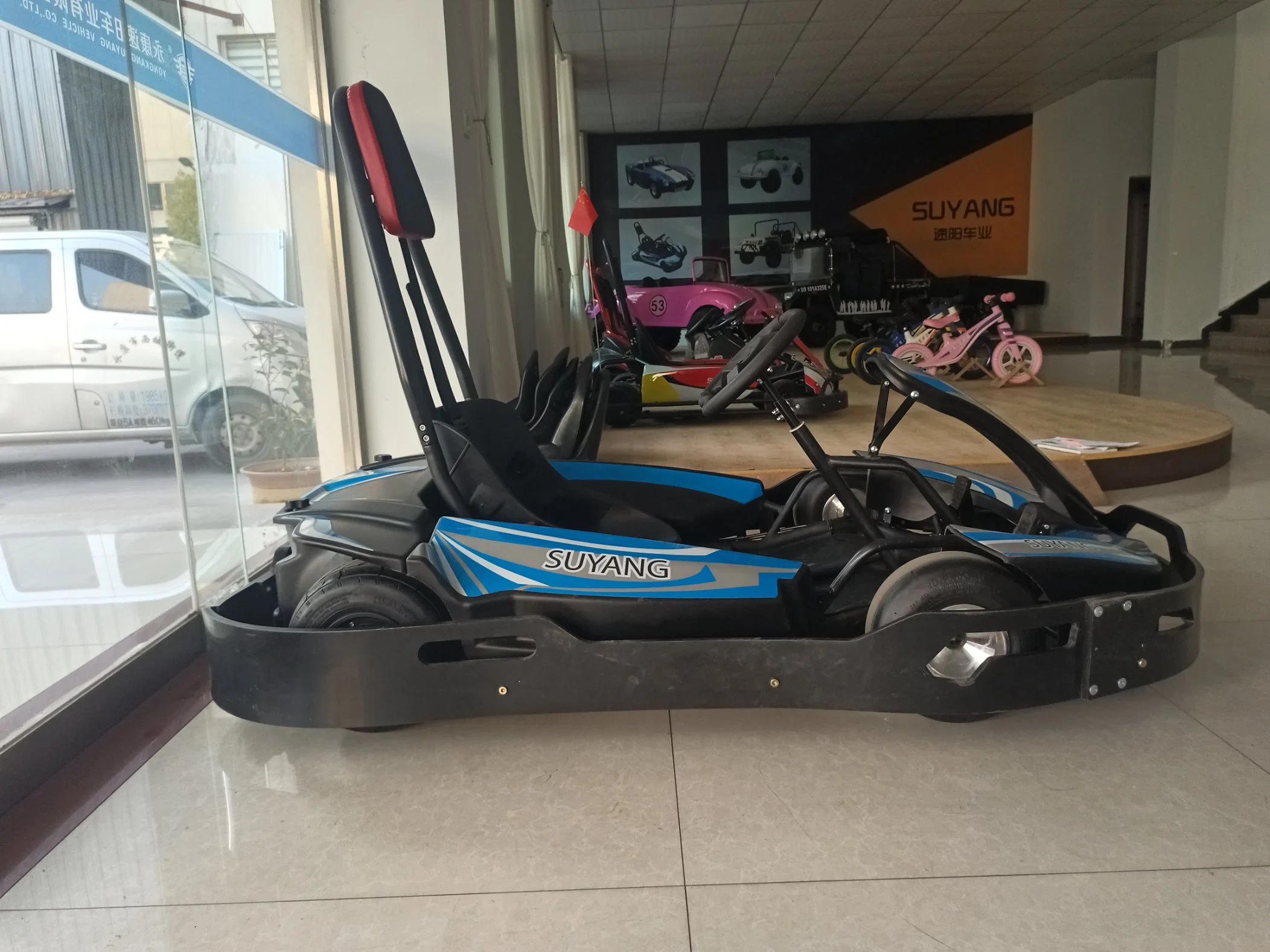 Electric Go Kart 1500W*2 Adult Entertainment Karting for Shopping Mall Park