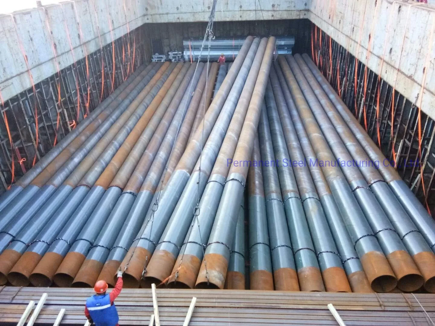 High Strength Spirally Submerged Arc Welding Pipe SSAW Steel Pipe Used for Gas and Oil