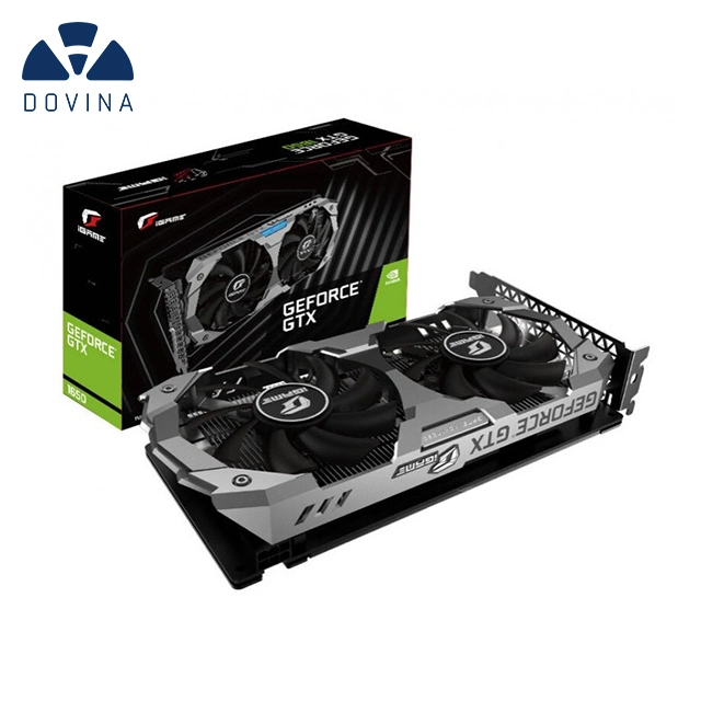 GPU baratos Gtx 1650 Ti 4GB Tarjeta de Juego Super 1660 GTX 6 GB de tarjeta gráfica para PC