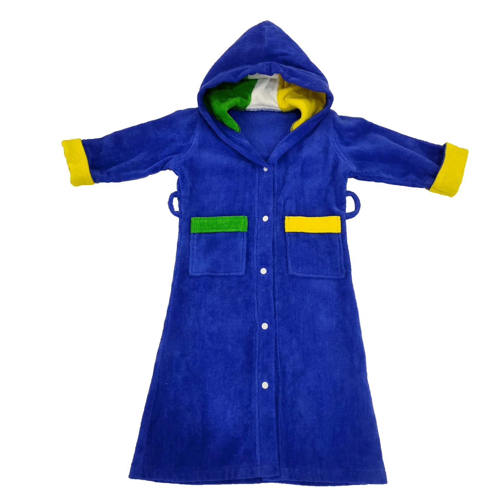 Hot Sale Cotton Terry Print Bath Robe Soft Absorbent Pajamas and Bathrobes for Children