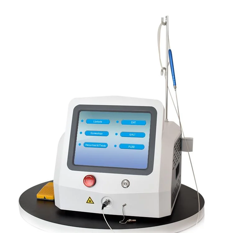 2023 High Technology Fettentfernung Lipolyse Chirurgie Laser 980nm Haut Firm Stimulation Collagen Medical Diode Laser Machine 980nm 1470nm