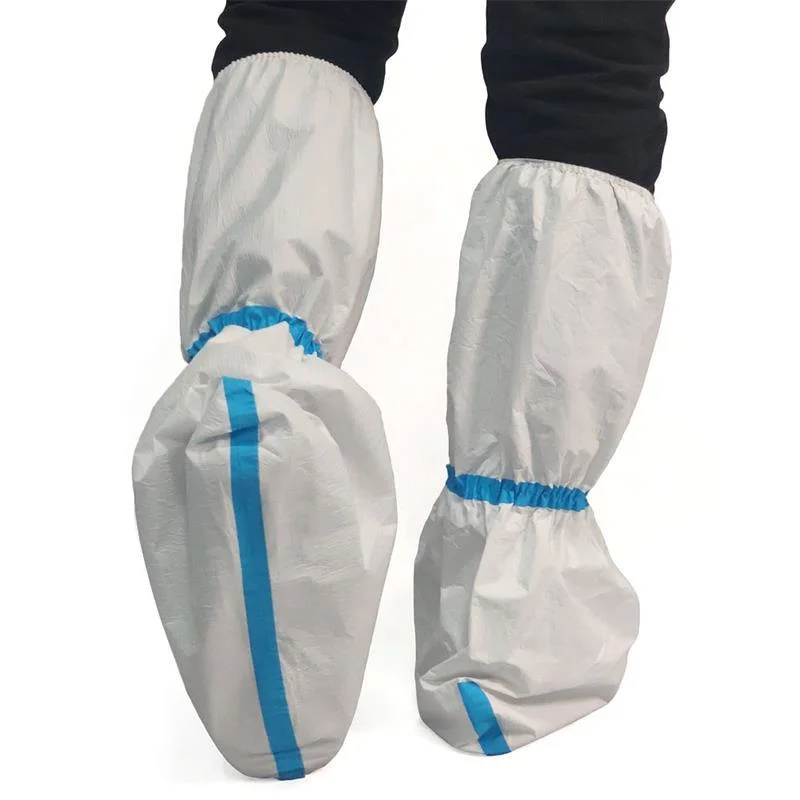 Wholesale/Supplier Medical Disposable Protective Isolation Shoe Cover with Lacing