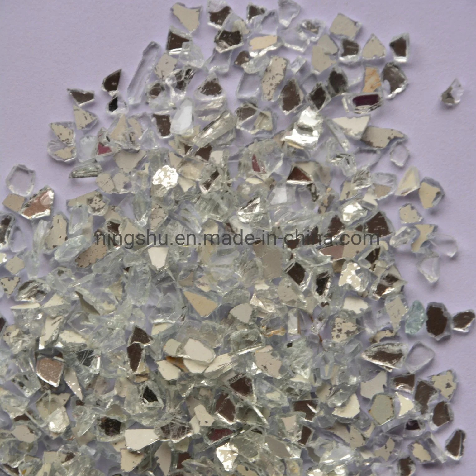 Finest Crushed Glass Chips for The Terrazzo, Decorative Concrete, Landscaping, and Industrial Flooring