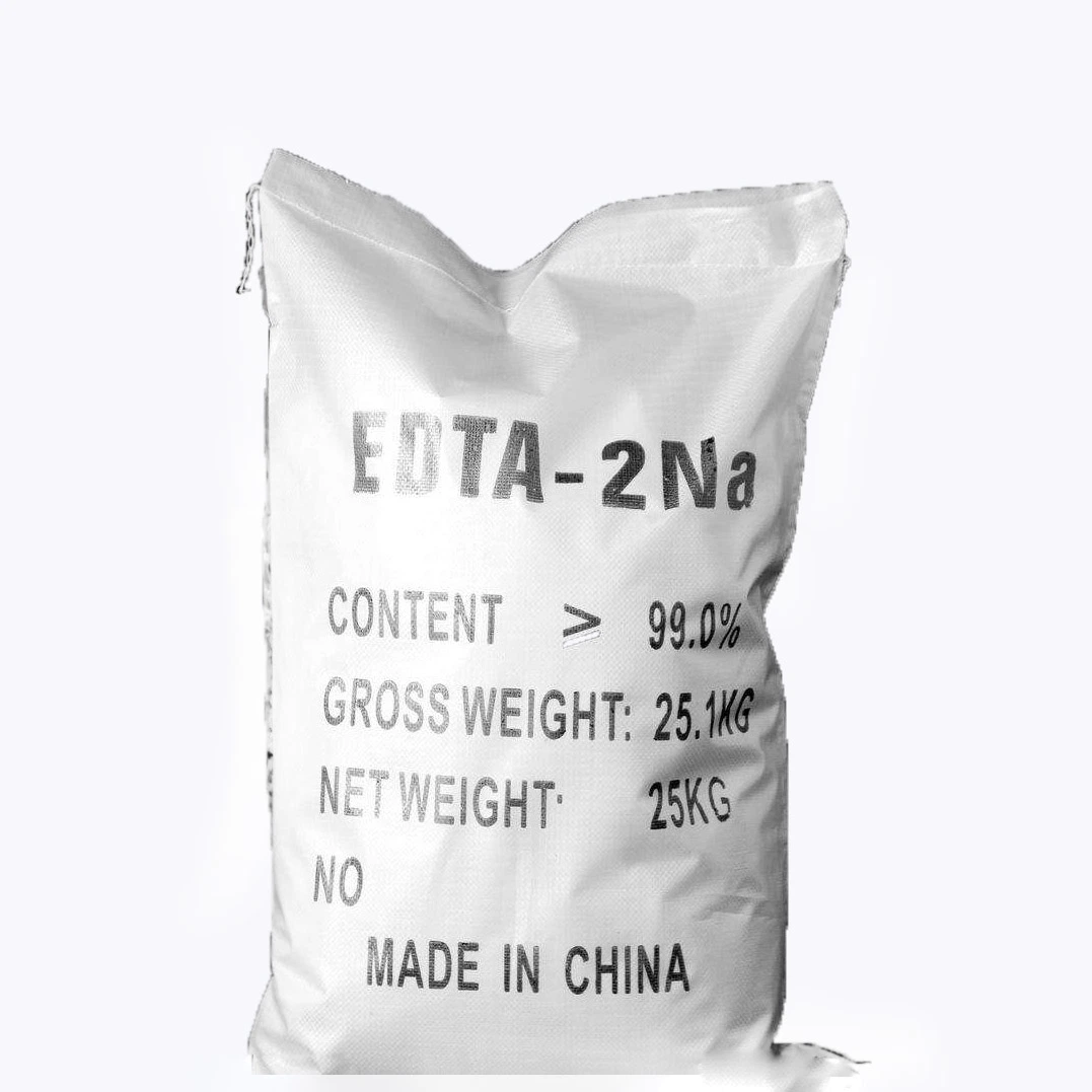 EDTA 2na Dihidratado grau alimentar preço 6381 - 92-6 fertilizante quelatado EDTA sal dissódico EDTA 2na