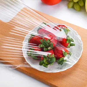 Good Quality PVC Wrapping Packaging Film for Keep Food Vegetable and Fruit Support for Custom Service Size & Thickness Plastic Wrap