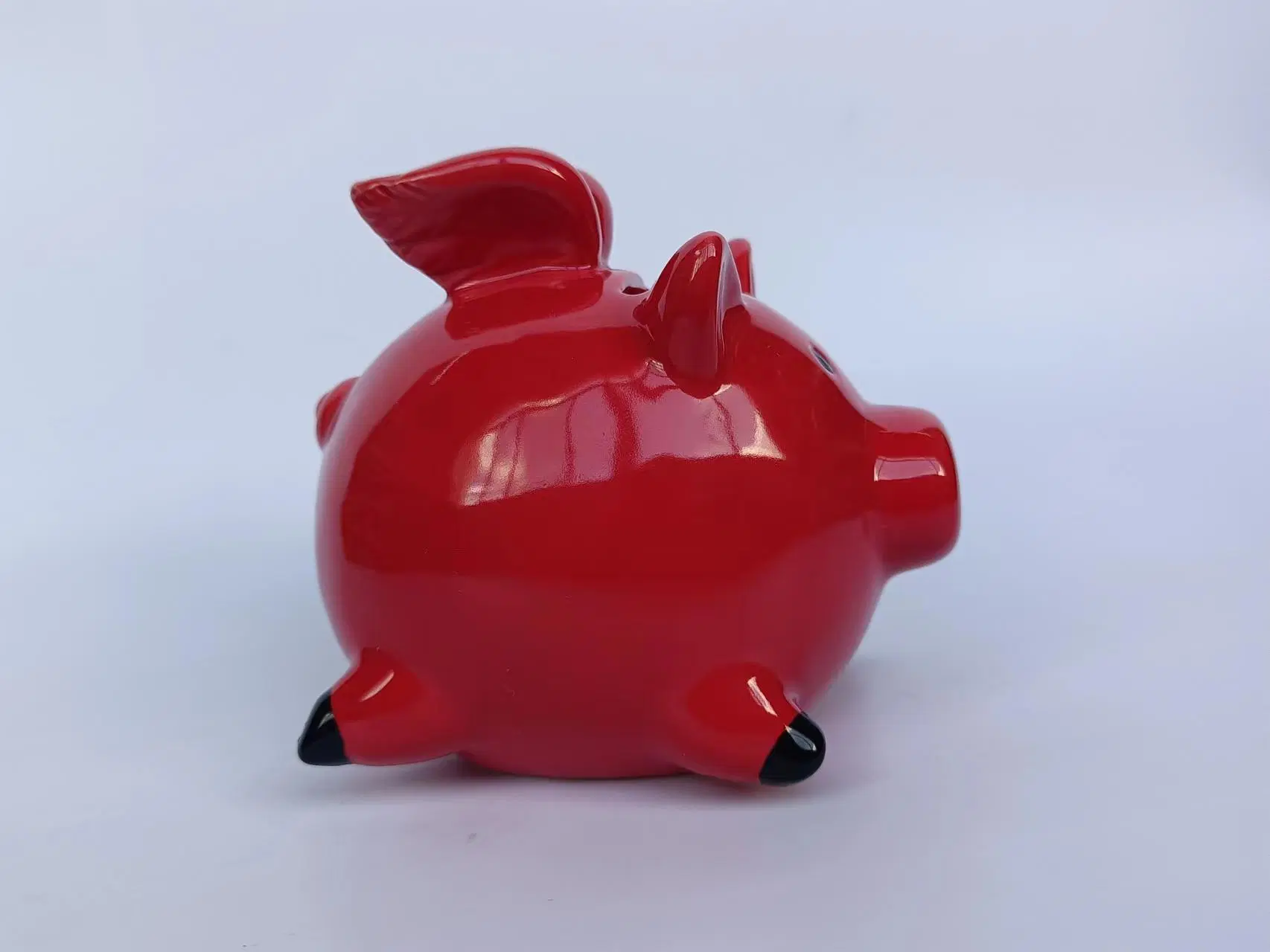 Banheira de venda de suínos em cerâmica Piggy Banks Dinheiro Banco Banco de moedas