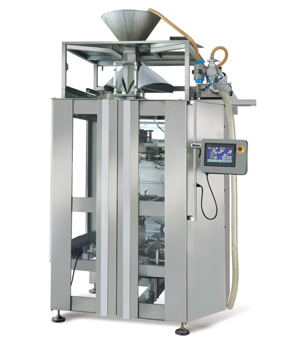 20-30 Kgs Vffs Auto Textured Tissue Soya Chunks Columbus Lemon Juice Sachets/Fruit Juice Stick Packaging Machine