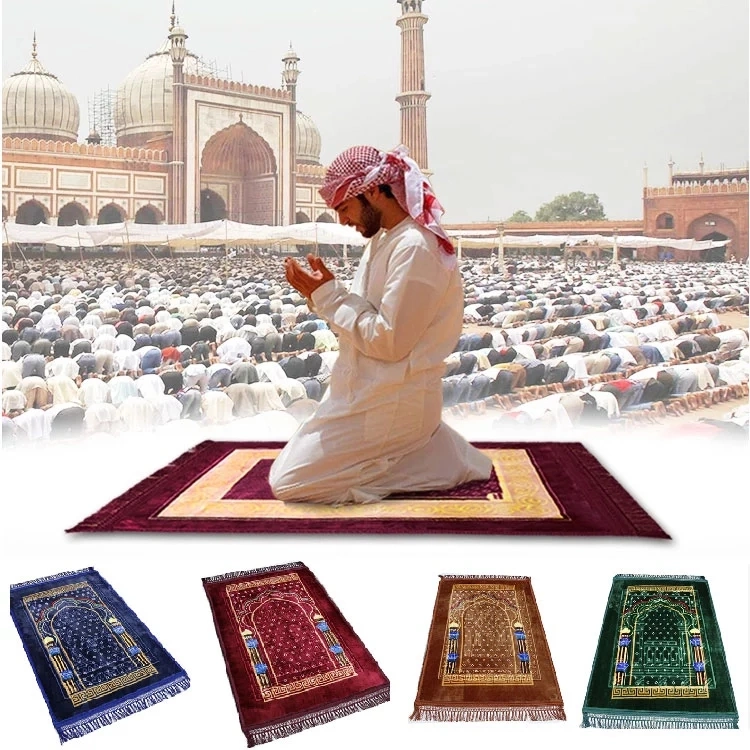 Wholesale 2023 New Design High Quality Prayer Rug Praying Mats