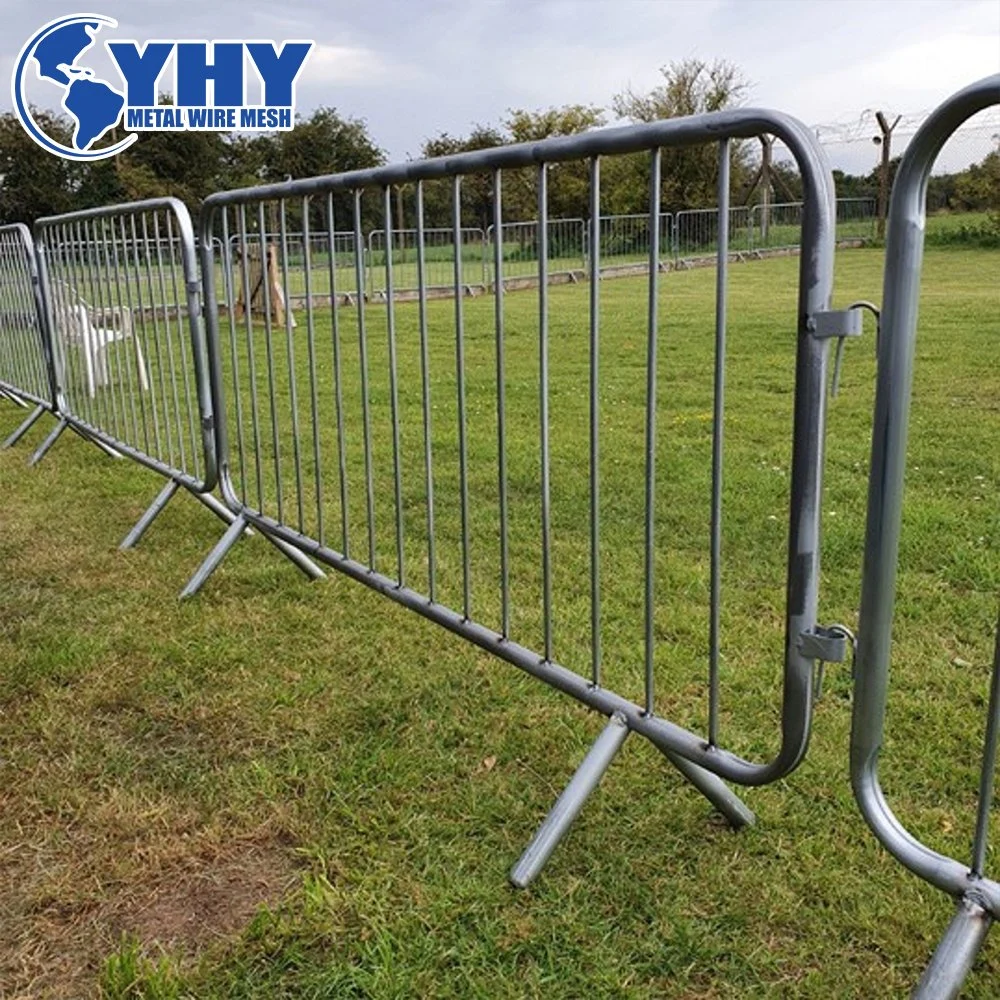 Galvanized Pipe Crowd Barrier for Temporary Construction