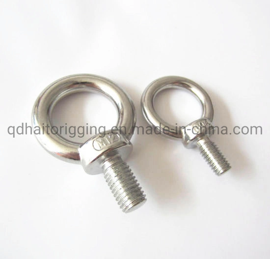 Hot Sale Chinese Manufacture Stainless Steel DIN 580 Eye Bolt with High quality/High cost performance 