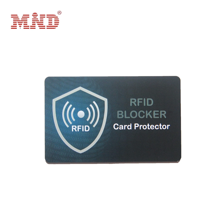 سعر رخيص تصميم مخصص بطاقة الائتمان حجم RFID حظر البطاقة بطاقة الدرع