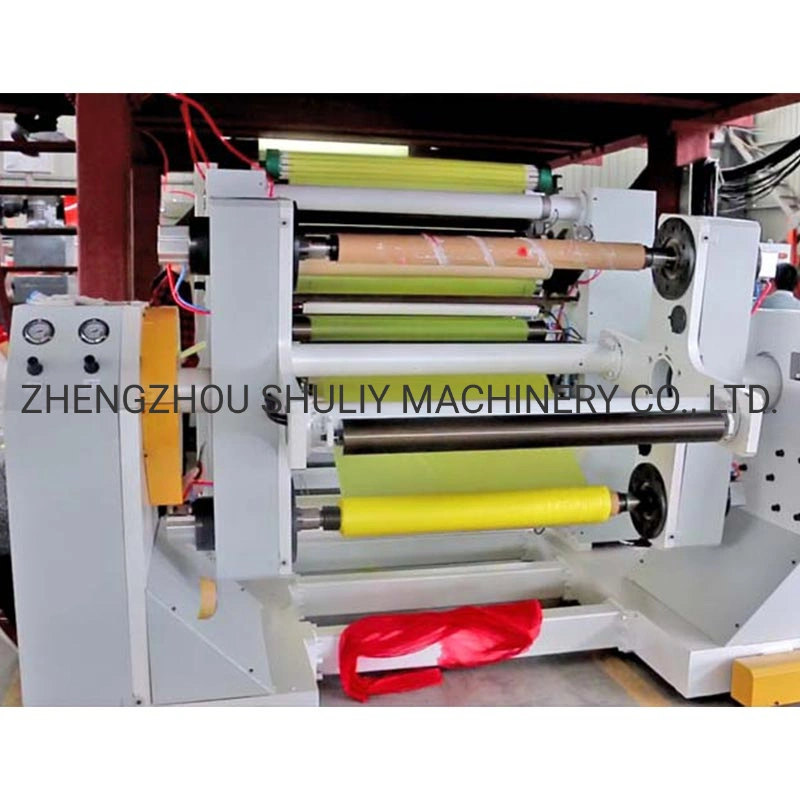 New Type Laminating Paper Cup Base Kraft Paper Slitting Rewinding Machine