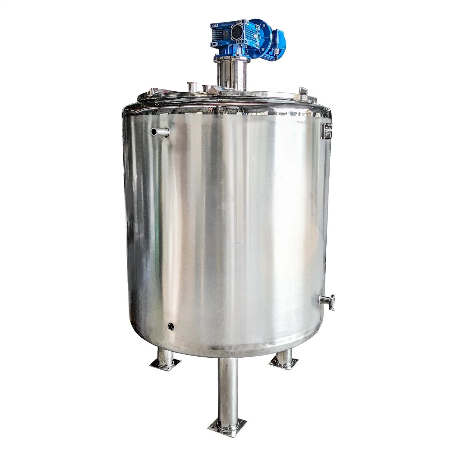 New Design Stainless Steel Vacuum Emulsion Mixer Cosmetic Cream Milk Yogurt Mixing Tank