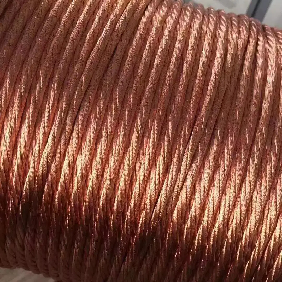 0.03-0.8mm solo cable de cobre esmaltado de imán de bobinado de alambre Litz
