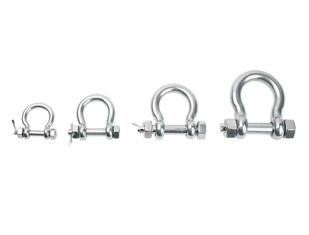 Good Pirce AISI304/316 Bow Shackle with High End Customized and Modern Technology