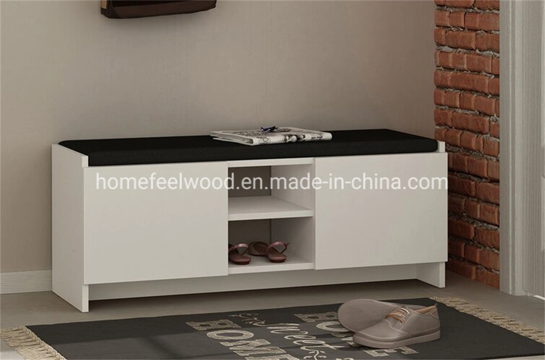 Wholesale/Supplier MDF Wooden Shoe Rack Organizer Cabinet Shoe Storage Rack (HF-WF061601)