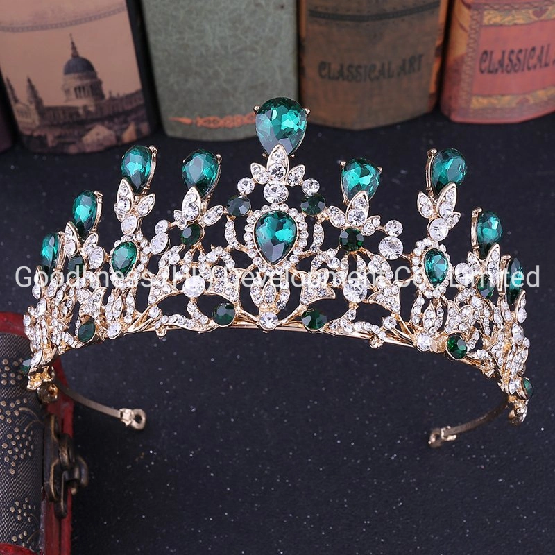 Tiaras Reais Coroas Homens/Mulheres Concurso Baile Diadema Enfeites de Cabelo Joias de Cabelo para Casamento Acessórios