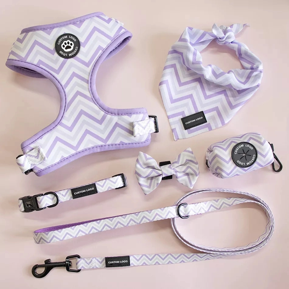 Custom Design &amp; Logo für Haustier Harness, Kragen, Blei, Poop Taschenhalter Bandana &amp; Fliege, Haustier Harness Kragen, Hund Accessoires