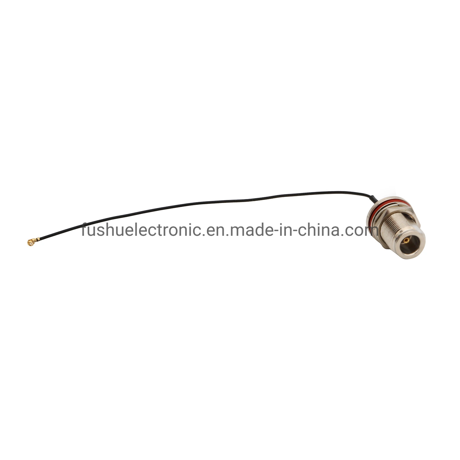 Ipx/ U. FL to N-Type Female Bulkhead Pigtail Cable 1.37mm Coaxial Cable Wireless