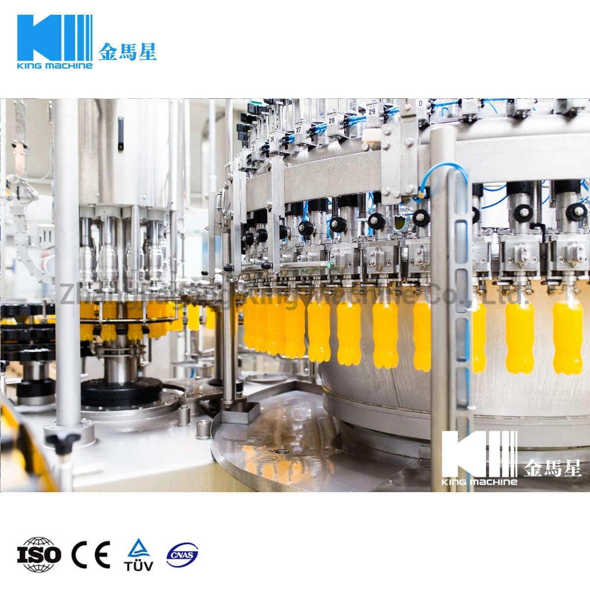 Complete Production Line Orange Fruit Apple Sport Drinks Beverage Hot Filled Processing Plant Pet Bottle Automatic Liquid Juice Bottling Making Filling Machine