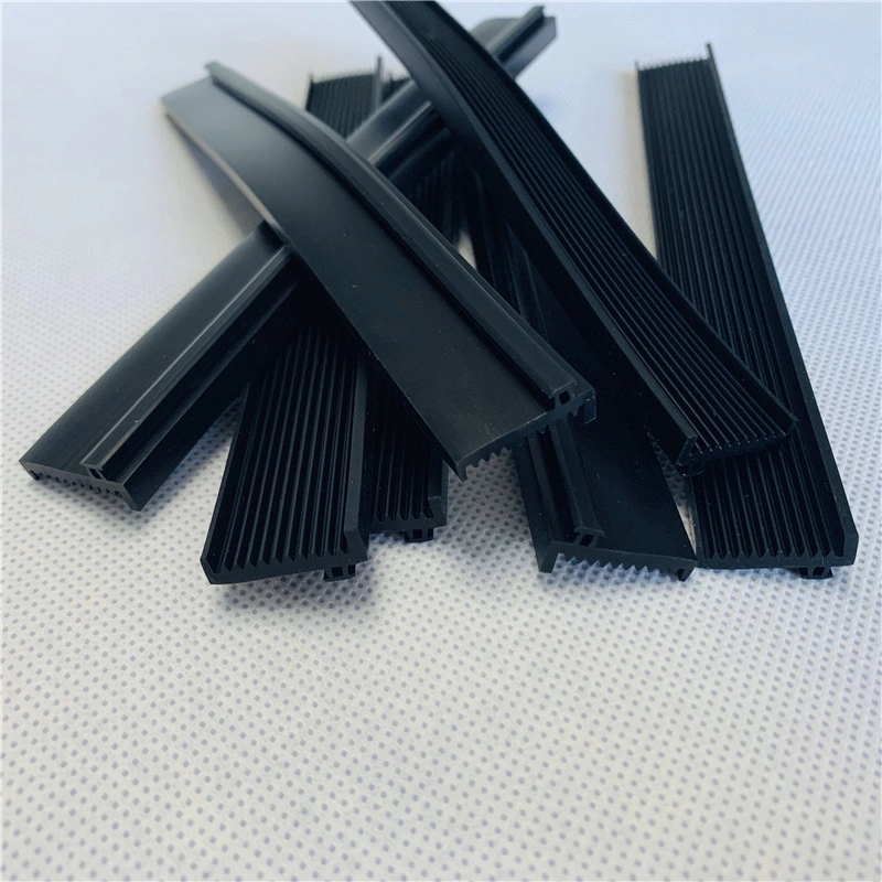 Silicone Door Seal Window Black 60A Rubber Extrusion Strip