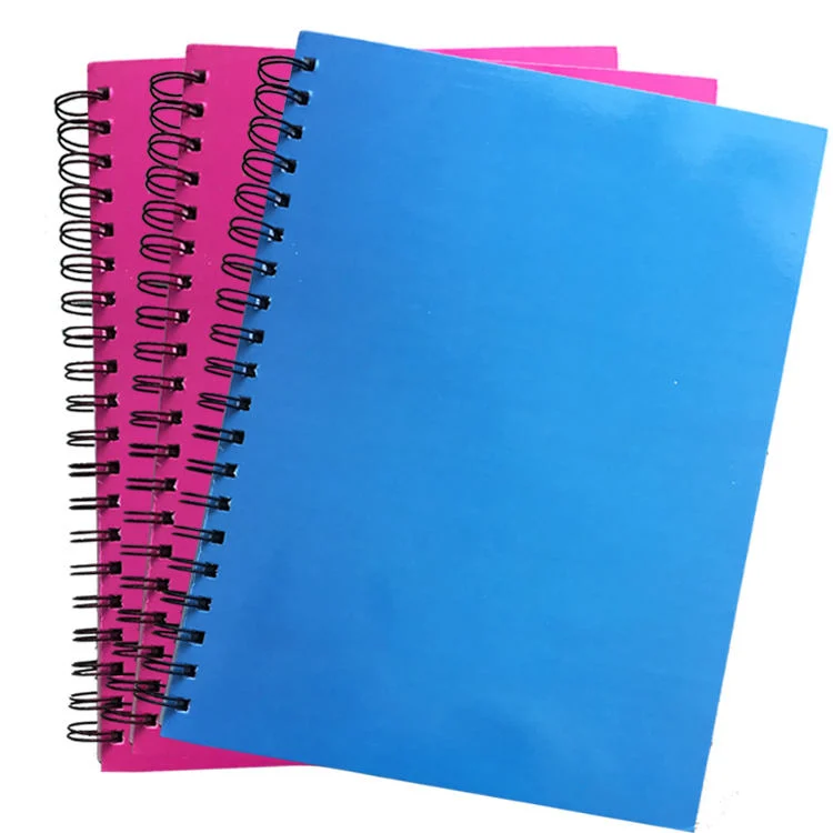 Wholesale/Supplier Soft Plastic PP Cover A4 Hardcover Spiral Notebook