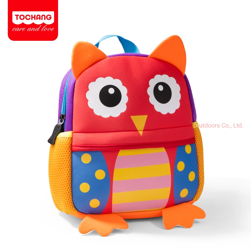 2022 Neu Kid Giraffe Neopren Schulrucksack Tier Tasche für Kindergarten-Studenten