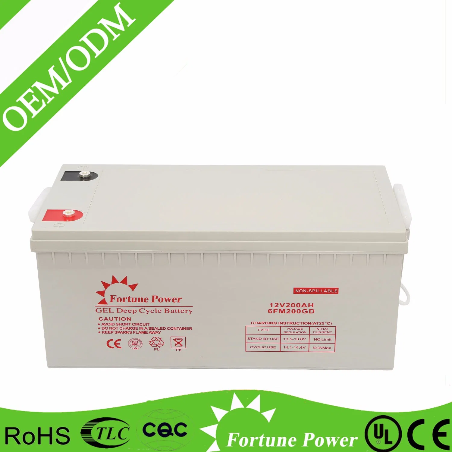 Long Life Solar Battery 12V 200ah Power Bank Battery