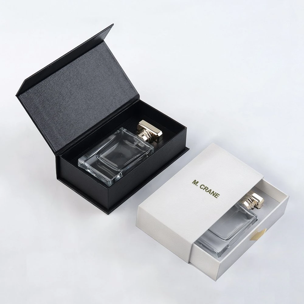 Boîte cadeau de luxe personnalisée en papier pour bouteille de parfum