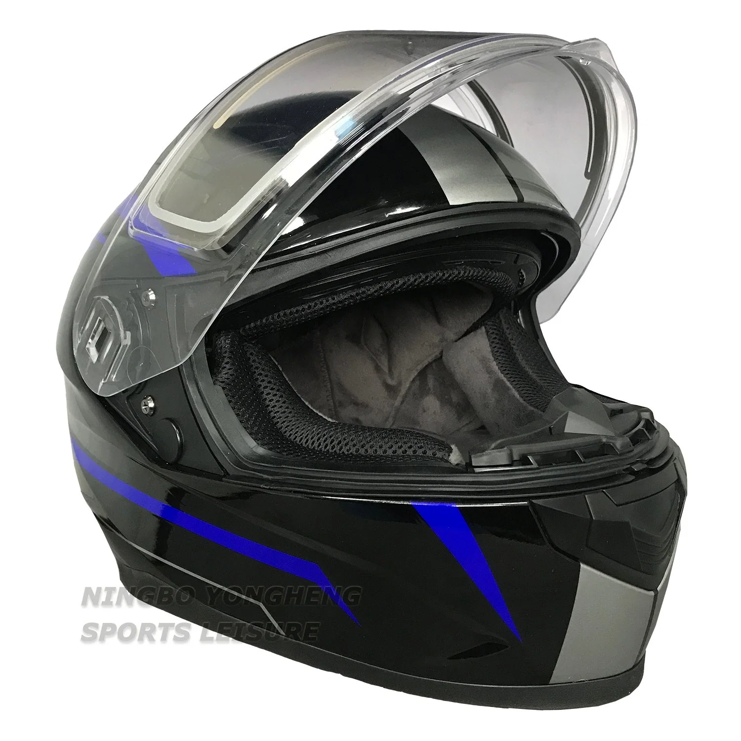 DOT y aprobado de la CEPE cascos de motos de nieve motocicleta facial completa.