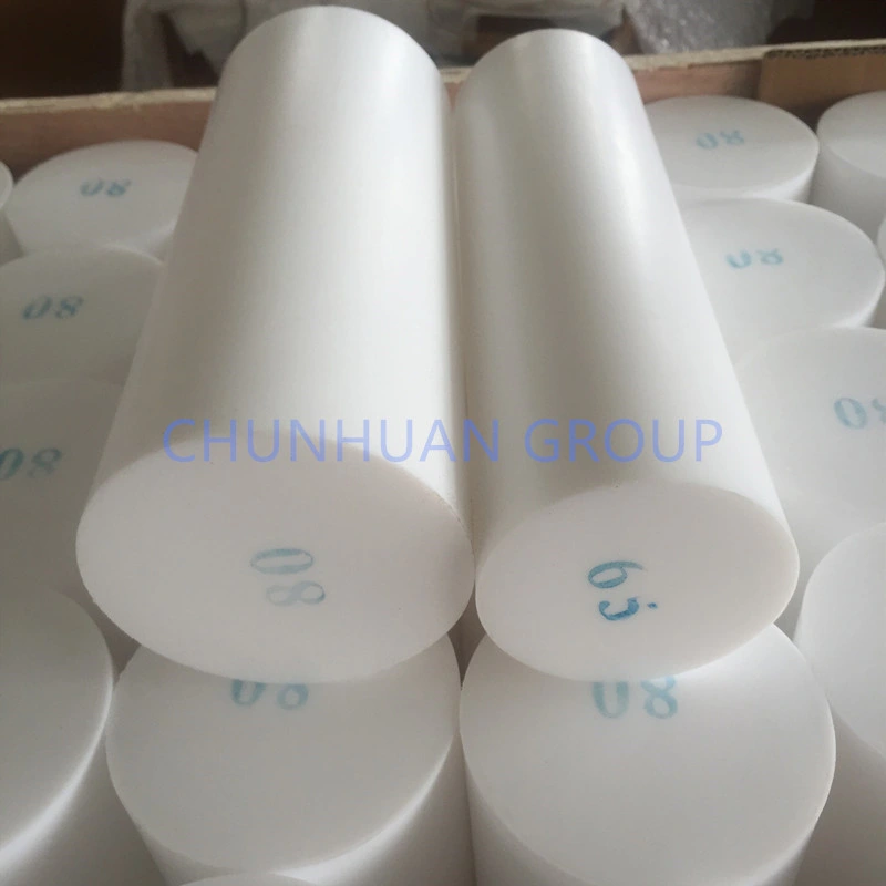 Dia 65mm PTFE Virgin Molded Round Rod