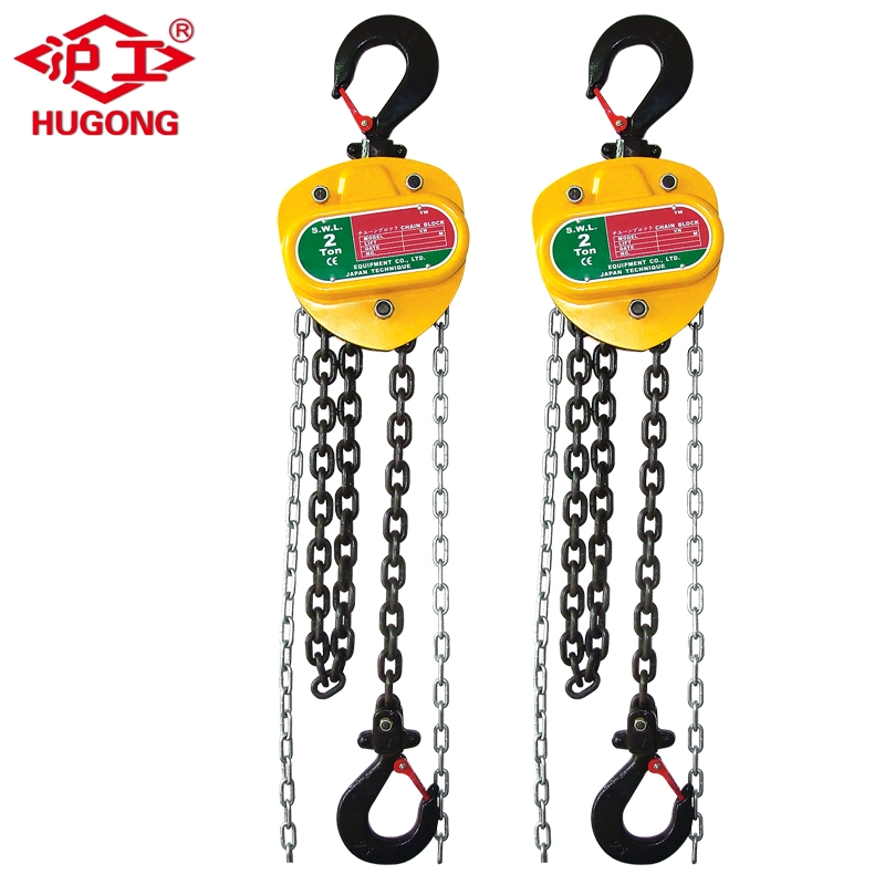 Manual Series Building Chain Block Hoist with G80 Chains