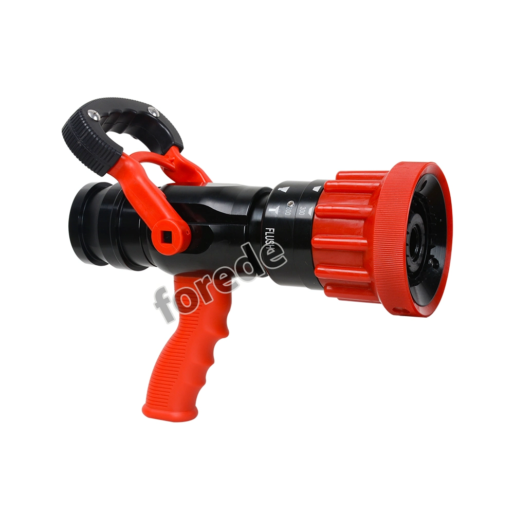 Defense Fire Nozzle with Curtain Straight Spray