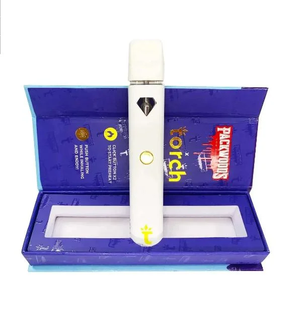 Factory Wholesale/Supplier Torch Diamond Disposable/Chargeable Vape Pen Backwoods X Runtz Vape Pen Kit 2ml Ceramic Rechargeable Vape Kit