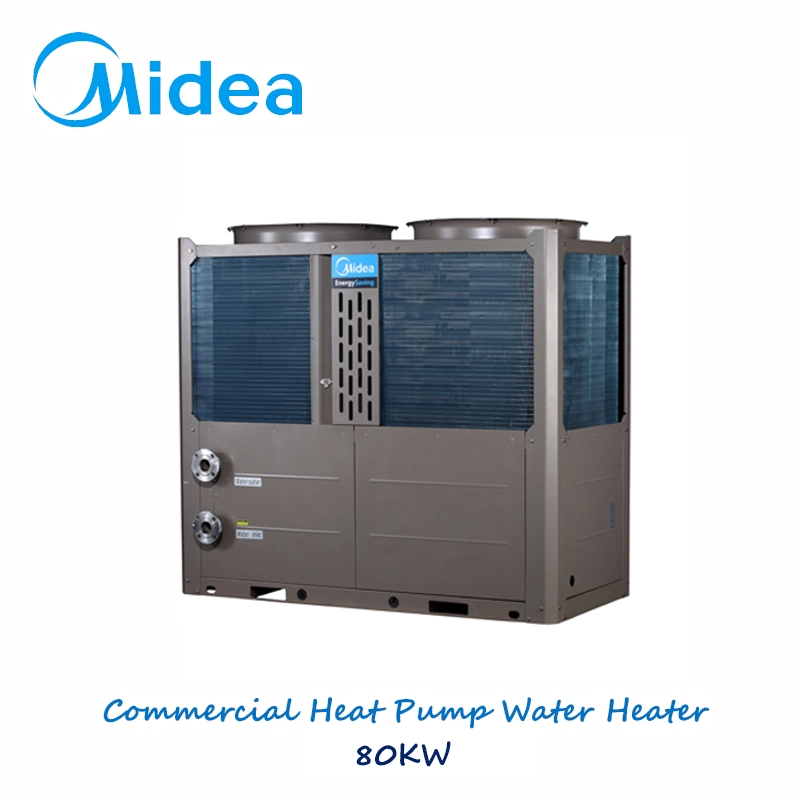 Midea Low Cost Hochtemperatur-Seitenlüfter Luft zu Wasser Wärmepumpe Geothermische Wärmepumpe