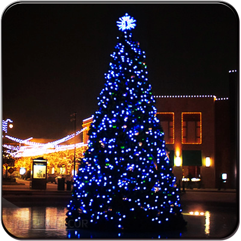 Wholesale/Supplier Promotion Outdoor Christmas Light LED Lighted Pre Lit Slim Artificial Christmas Trees