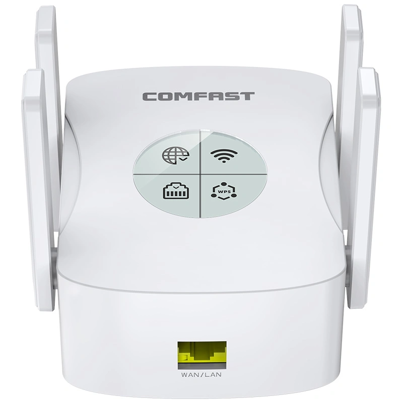 WiFi6 Wireless Repeater 1800Mbps Dual Band WiFi Signal Booster