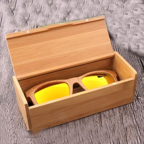 Bamboo Case for Sunglasses Storage Holder