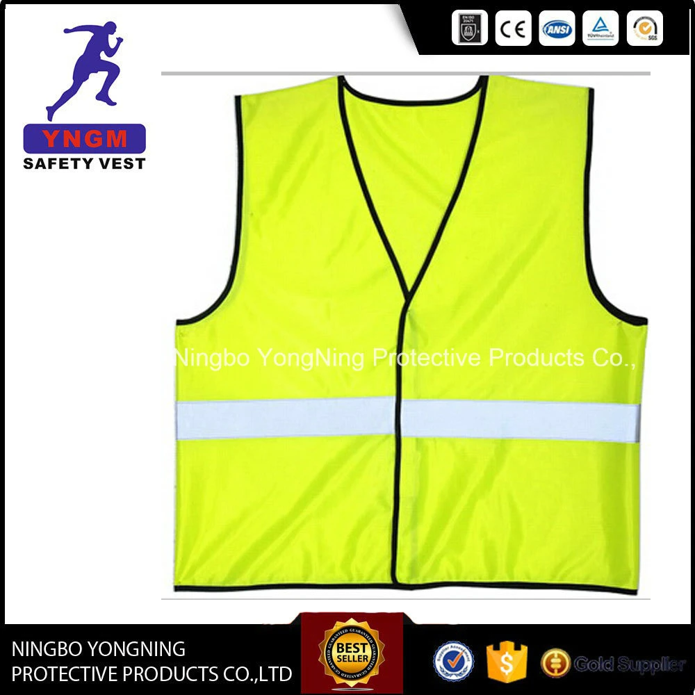 Hot Sale Emergency Reflective Safety Vest Yellow