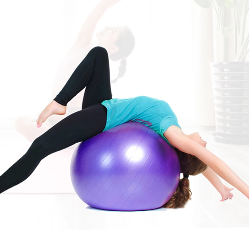 2020 nueva moda inflables fitness entrenamiento Ráfaga Anti PVC colorido Arco Iris ejercicio impreso personalizado Gimnasio Yoga Ball