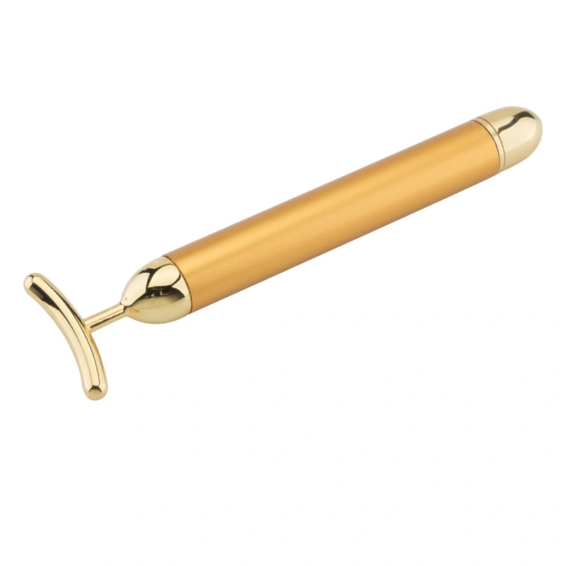 U Shaped 24K Golden Facial Massager Beauty Bar Jade Roller