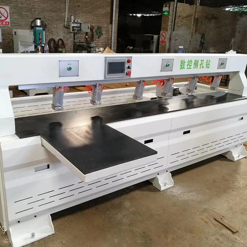 CNC Side Hole Drilling Machine CNC Wood Boring Machines Drill for Furniture