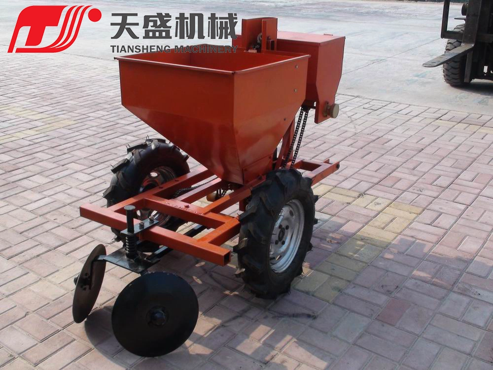 New Walking Tractor Low Price Manual Seeder Machine Garlic Seeder Potato Planter10%off