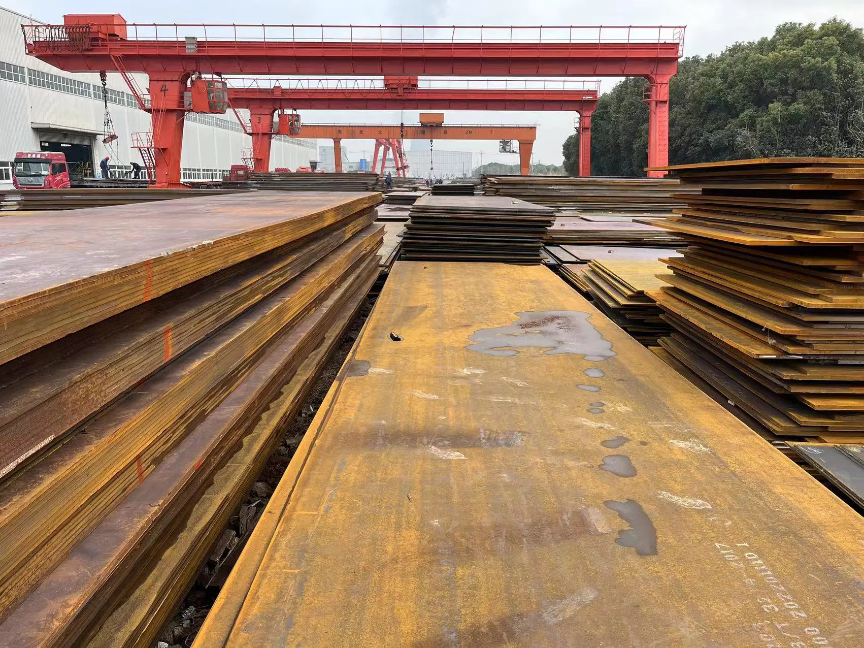 Hot Rolled Molybdenum Alloy Steel Plates for Pressure Vessels Manufacturer ASTM A204/204m ASME SA204 SA-204m Gr. B Z15 Z25 Z35 Steel Plate